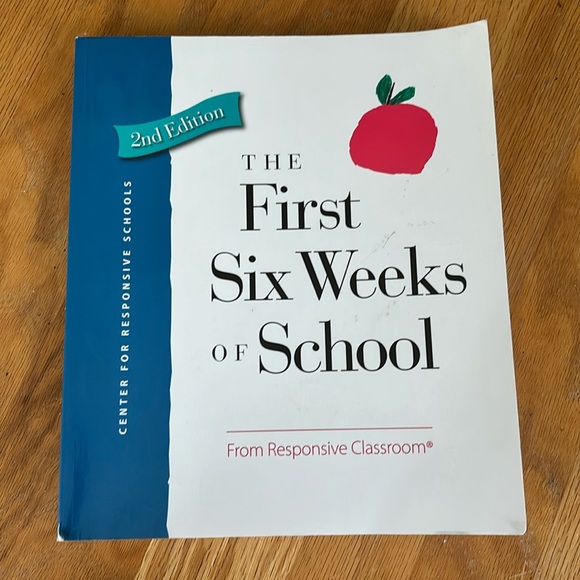 The First Six Weeks of School Responsive Classroom - Picture 1 of 2